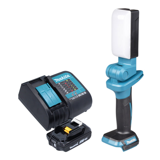 Makita DML 816 SA1X Akku Arbeitsleuchte 18 V 500 lm LED 1x Akku 2 0 Ah Ladegeraet 0 - toolbrothers