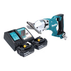 Makita DJS 800 RM Akku Faserzementschere 18 V Brushless 2x Akku 4 0 Ah Ladegeraet 0 - toolbrothers