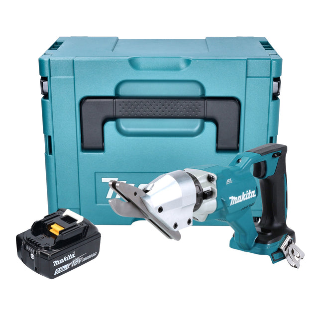 Makita DJS 800 T1J Akku Faserzementschere 18 V Brushless 1x Akku 5 0 Ah Makpac ohne Ladegeraet 0 - toolbrothers