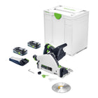 Festool TSC 55 KEB Basic Akku Tauchsaege 18 V 36 V 2x 18 V 160 mm Brushless 2x Akku 4 0 Ah Systainer ohne Ladegeraet Nachfolger von 576712  0 - toolbrothers