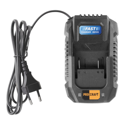 Procraft Starter Set 20 V 20 4A Schnell Ladegeraet 2x 20 4 Akku 4 0 Ah 3 - toolbrothers