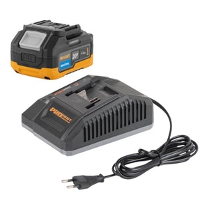 Procraft Starter Set 20 V C20/4 Ladegerät + 1x 20/4 Industrial Akku 4,0 Ah