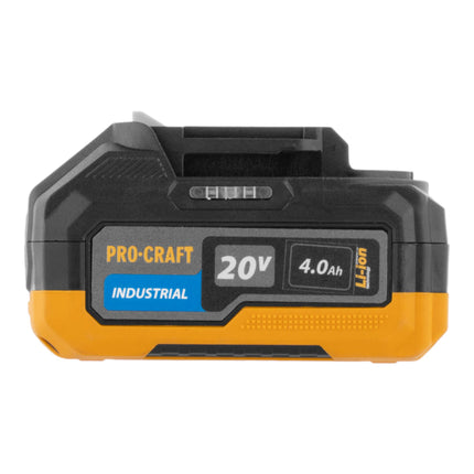 Procraft Starter Pack 20 V C20 6 5 Schnell Ladegeraet 1x 20 4 Industrial Akku 4 0 Ah 2 - toolbrothers