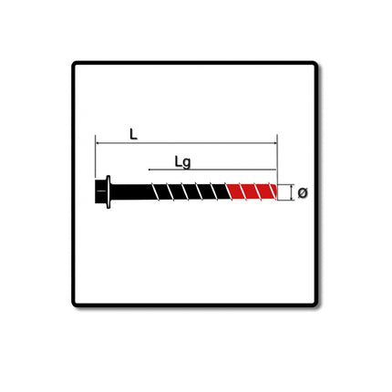 Fischer ULTRACUT FBS II A4 Betonschraube 10x100 mm 200 Stk. ( 2x 548744 ) Sechskantkopf SW15 Unterlegscheibe 45/35/15 A4 Edelstahl - Toolbrothers