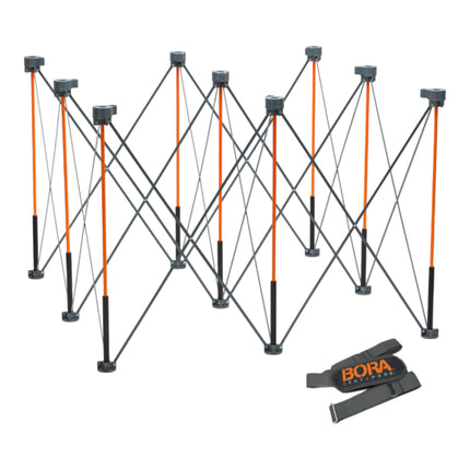 BORA Centipede CT9 Untergestell 122cm x122cm Hoehe 91 4cm Tragegurt Zusammenklappbar 1 - toolbrothers