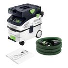 Festool CTM MIDI I CLEANTEC Absaugmobil 1200 Watt 15 l Staubkl M 578301  0 - toolbrothers