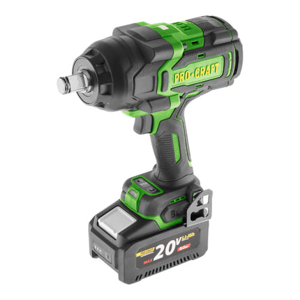 Procraft PWA90 Akku Schlagschrauber 20 V 2100 Nm 3 4 Brushless 1x Akku 4 0 Ah Ladegeraet Koffer 1 - toolbrothers