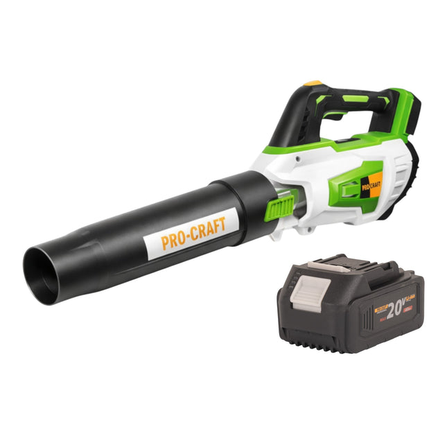 Procraft PB20 Akku Laubblaeser 20 V TURBO 1x Akku 4 0 Ah ohne Ladegeraet 0 - toolbrothers