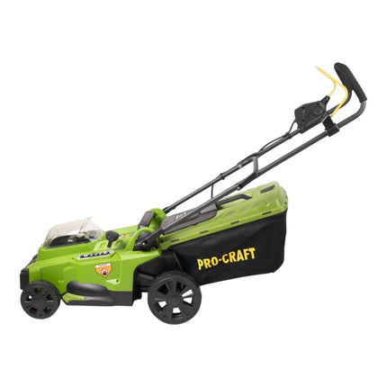 Procraft PLM20bb Akku Rasenmaeher 40 V 2x 20 V 370 mm Brushless 2x Akku 8 0 Ah Ladegeraet 1 - toolbrothers