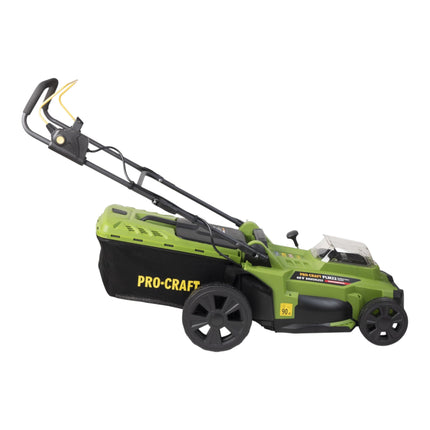 Procraft PLM22bb Akku Rasenmaeher 40 V 2x 20 V 430 mm Brushless 2x Akku 4 0 Ah Ladegeraet 4 - toolbrothers