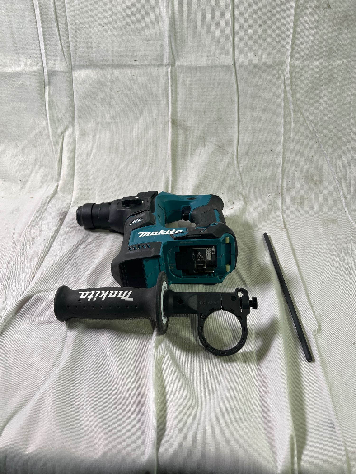Makita DHR 171 ZX3 Akku Bohrhammer 18 V 1 2 J SDS Plus Brushless 65 tlg Zubehoer Set Koffer ohne Akku ohne Ladegeraet Gebraucht 0 - toolbrothers