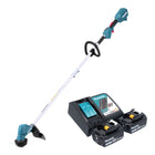 Makita DUR 192 LRF Akku Rasentrimmer 18 V 300 mm Brushless 2x Akku 3 0 Ah Ladegeraet 0 - toolbrothers