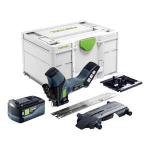 Festool ISC 240 EB-Basic Akku Dämmstoffsäge 18 V 240 mm + 1x Akku 5,0 Ah + Systainer - ohne Ladegerät