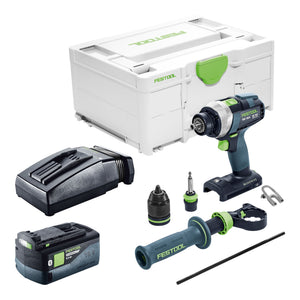 Festool TDC 18/4-Basic Akku Bohrschrauber 18 V 75 Nm Brushless + 1x Akku 5,0 Ah + Ladegerät + Systainer