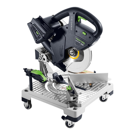 Festool SYMC 70 EB Basic SYMMETRIC Akku Leistensaege 36 V 2 x 18 V 216 mm 2x Akku 5 0 Ah Doppelladegeraet Systainer 1 - toolbrothers