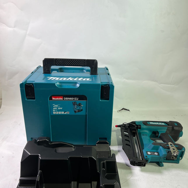 Makita DBN 601 ZJ Akku Nagler 18 V 19 64 mm Brushless Makpac ohne Akku ohne Ladegeraet Neuwertig 0 - toolbrothers