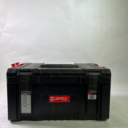 Qbrick System PRO Toolbox stapelbar 450 x 334 x 240 mm 19 l IP54 alte Version Gebraucht 0 - toolbrothers