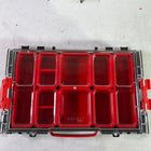 Qbrick System PRO 100 Organizer 452 x 296 x 79 mm 5 l stapelbar IP54 Unvollstaendig 0 - toolbrothers