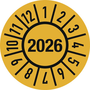 Einjahresprüfplakette Ø 15 mm ( 9000477120 )