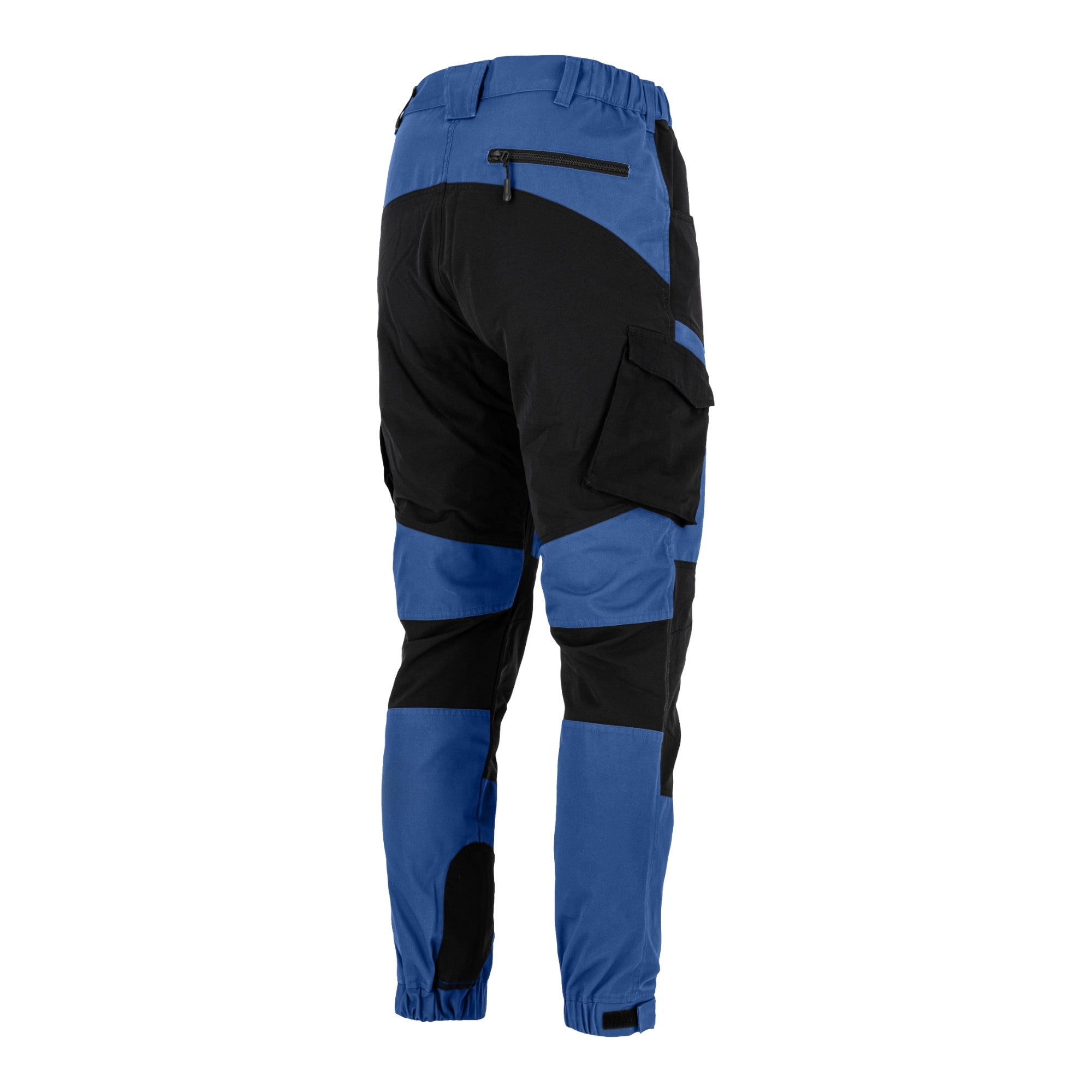 LAHTI PRO Arbeitshose mit Stretch Elementen Groesse XXXL L4055606 blau schwarz 4 - toolbrothers
