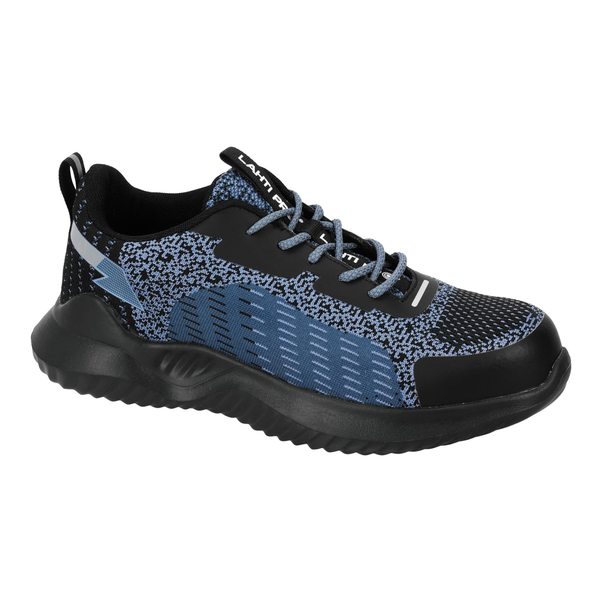 LAHTI PRO Sicherheitshalbschuh gestrickt SB FO Groesse 45 L3044245 blau schwarz 0 - toolbrothers