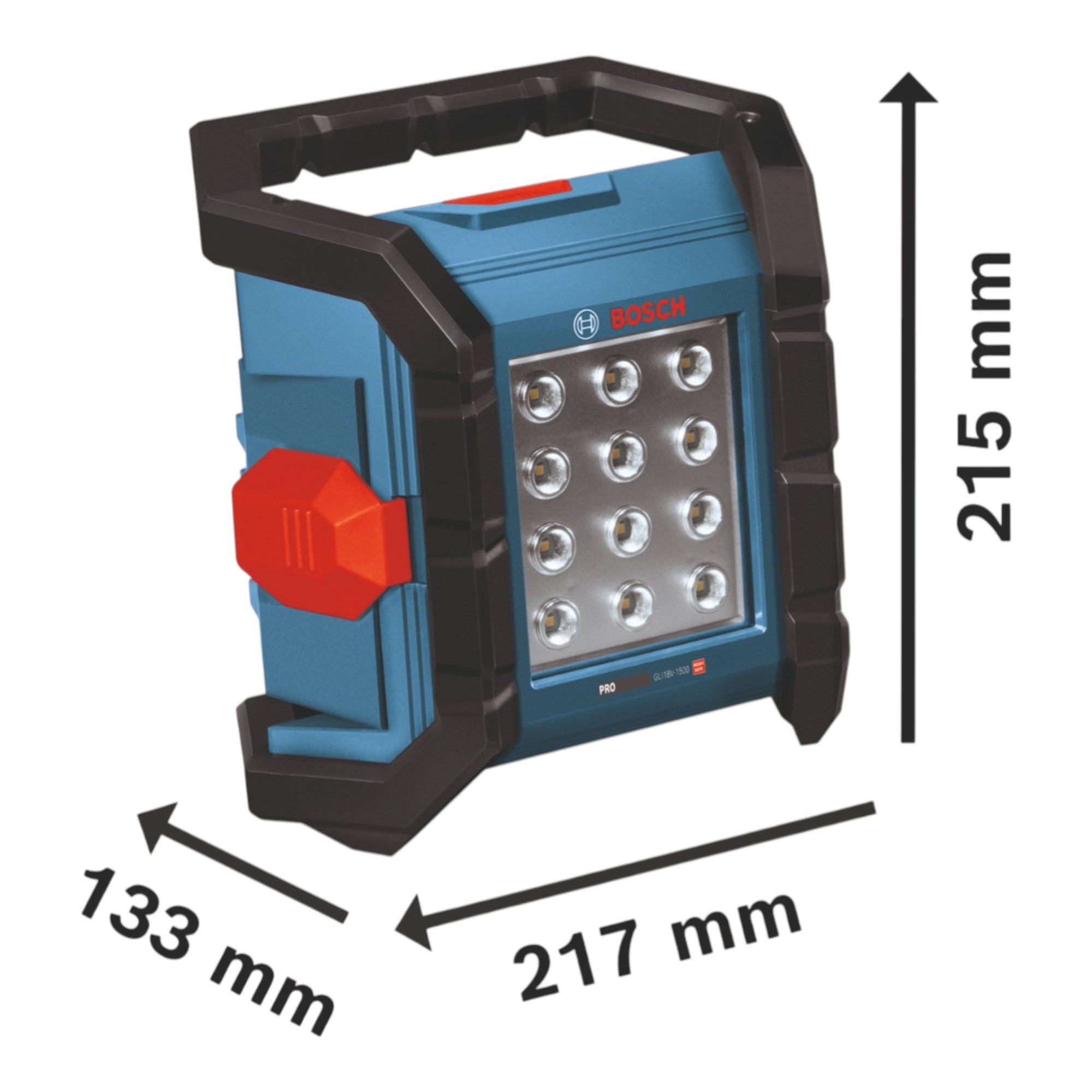 Bosch GLI18V 1500 Akku Bauleuchte 18 V 1500 lm Solo 06014A8000 ohne Akku ohne Ladegeraet 4 - toolbrothers