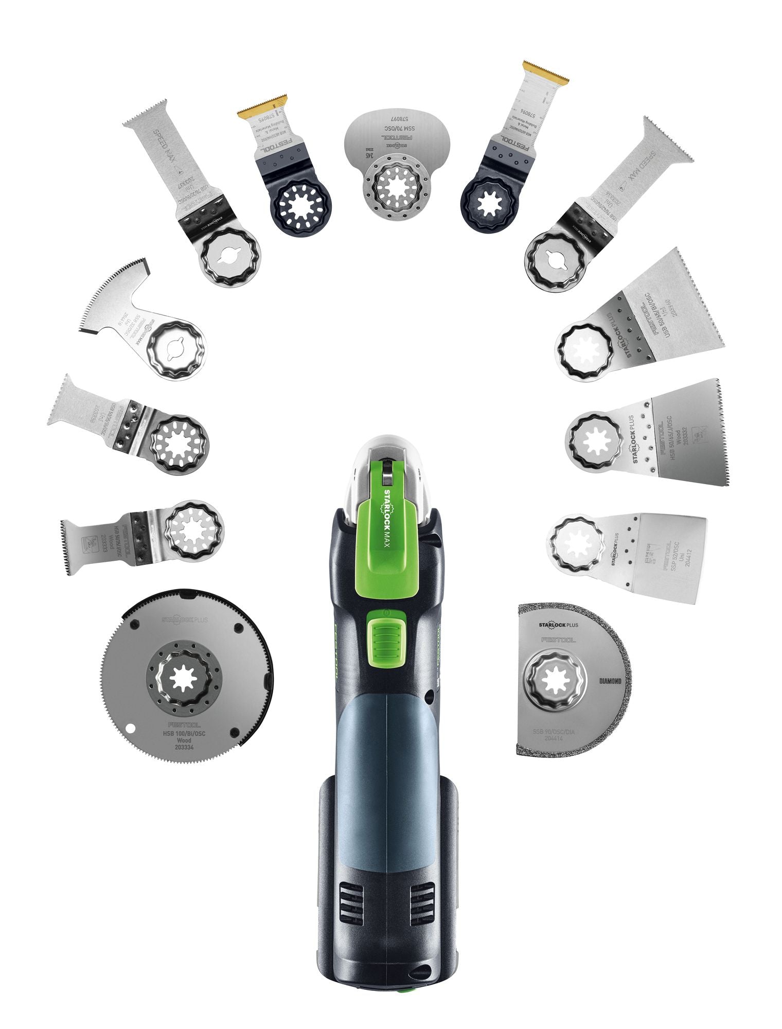 Festool SSB 32/OSC Segment-Sägeblatt ( 204410 ) für OSC 18, zum Entfernen von Fensterkitt