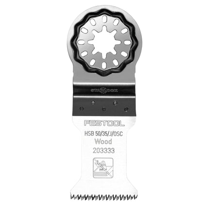 Festool HSB 50/35/J/OSC/5 Lama seghettata per legno Starlock ( 203333 )