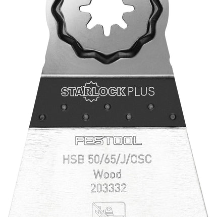 Festool HSB 50/65/J/OSC/5 Lame de scie pour bois Starlock PLUS ( 203332 ) denture japonaise originale double