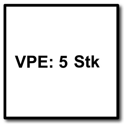 Festool HSB 50/65/J/OSC/5 Lame de scie pour bois Starlock PLUS ( 203332 ) denture japonaise originale double