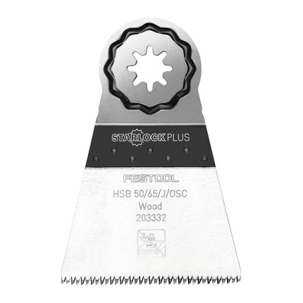 Festool HSB 50/65/J/OSC/5 Lame de scie pour bois Starlock PLUS ( 203332 ) denture japonaise originale double