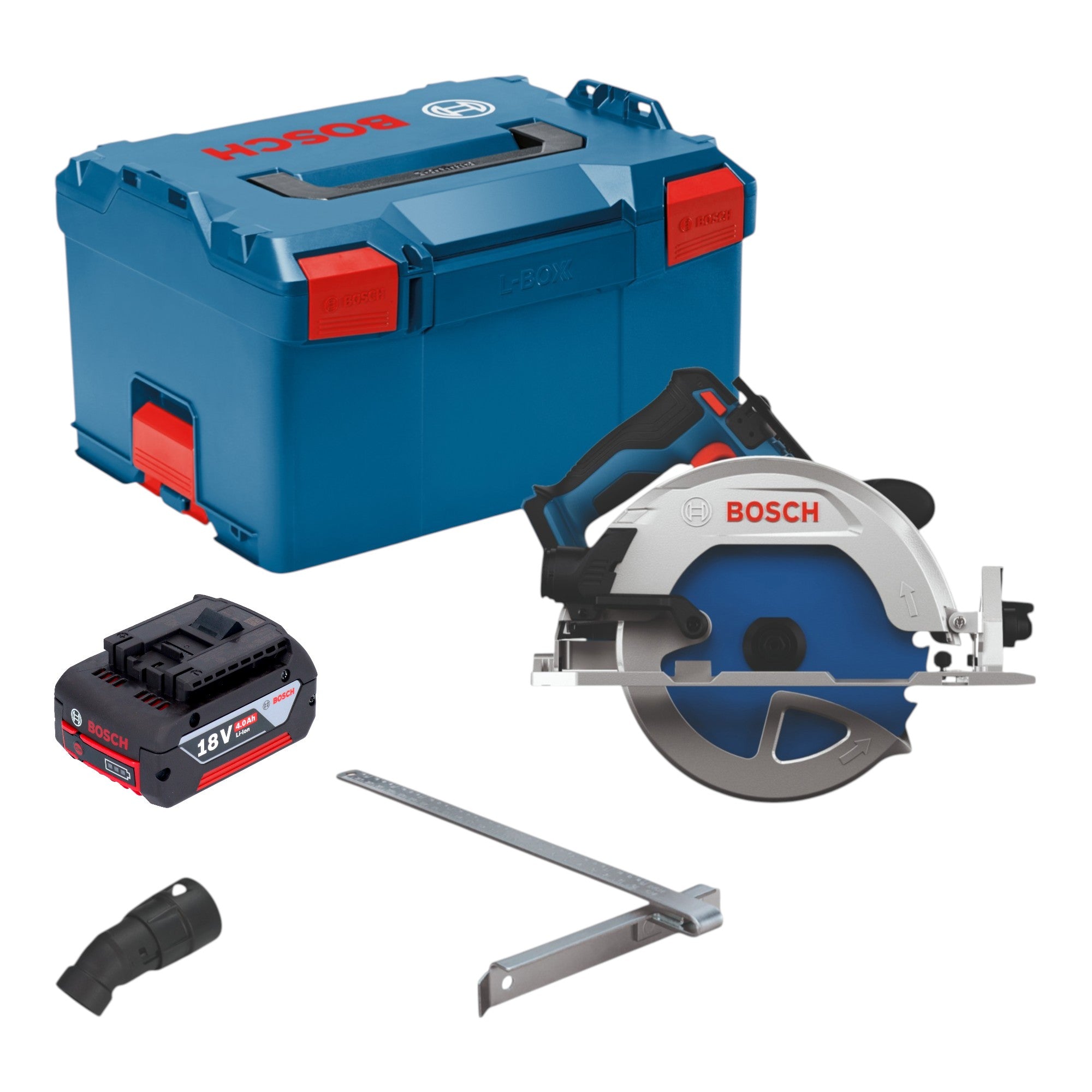 Bosch GKS 18V 68 2 Akku Kreissaege 18 V 190 mm Brushless 1x Akku 4 0 Ah L Boxx ohne Ladegeraet 0 - toolbrothers