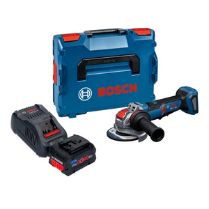 Bosch GWX 18V-11 PS Akku Winkelschleifer 18 V 125 mm + 1x ProCORE Akku 8,0 Ah + Ladegerät + L-Boxx