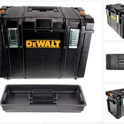 DeWalt DS 400 Tough Box Werkzeug Koffer / Organizer 550 x 408 x 366 mm + Werkzeug Trage H1300111REC Einlage - Toolbrothers