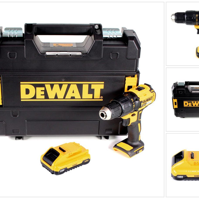 DeWalt DCD 778 NT Akku Schlagbohrschrauber 18V 65Nm + 1x Akku 3,0Ah in TSTAK Box - ohne Ladegerät - Toolbrothers