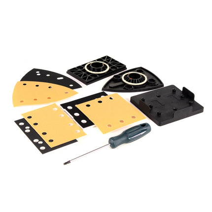 Bosch GSS 18 V-10 Akku Schwingschleifer 18 V Li-Ion Professional + Zubehör + 1 x 5,0 Ah Akku + Ladegerät - Toolbrothers