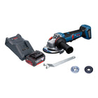 Bosch GWS 18V 11 PS Akku Winkelschleifer 18 V 125 mm Brushless 1x Akku 4 0 Ah Ladegeraet 0 - toolbrothers