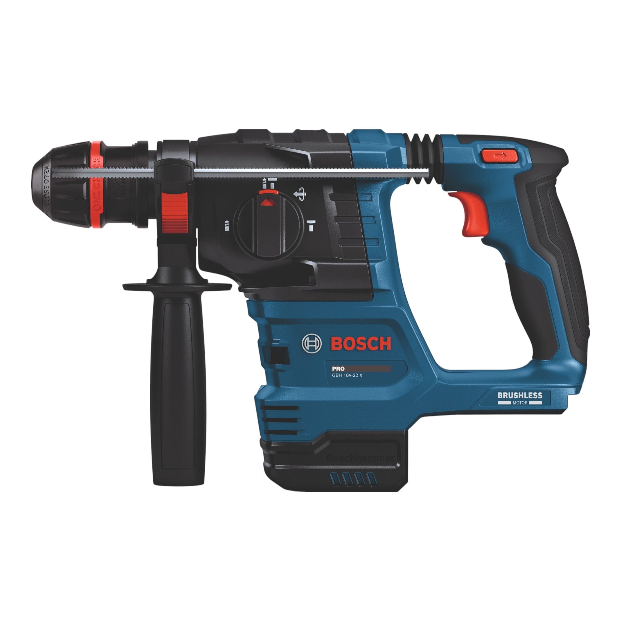 Bosch GBH 18V 22 X Professional Akku Bohrhammer 18 V 2 J SDS plus Brushless 0611924100 Solo ohne Akku ohne Ladegeraet 1 - toolbrothers