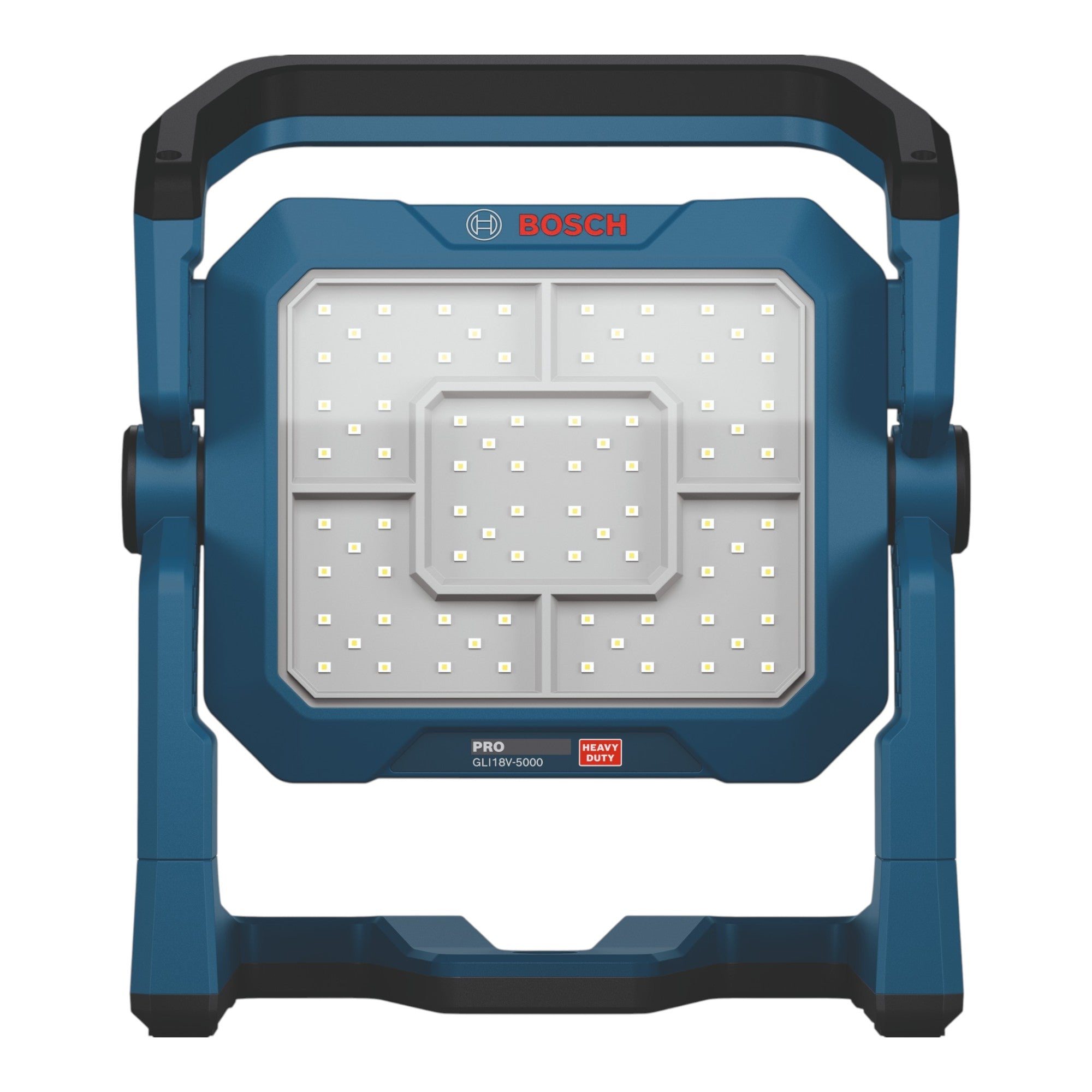 Bosch GLI 18V 5000 Akku Bauleuchte 18 V 5000 lm 1x Akku 5 0 Ah Ladegeraet 1 - toolbrothers