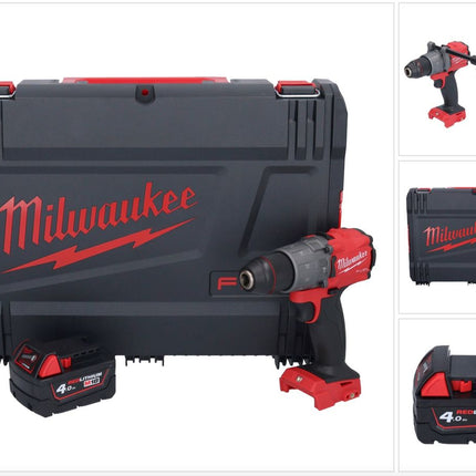 Milwaukee M18 FPD2-401X Akku Schlagbohrschrauber 18 V 135 Nm Brushless + 1x Akku 4,0 Ah + HD-Box - ohne Ladegerät - Toolbrothers