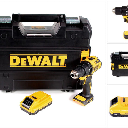 DeWalt DCD 708 NT Akku Bohrschrauber 18 V Li-Ion Brushless in TSTAK Box + 1 x 3,0 Ah Akku - ohne Ladegerät - Toolbrothers