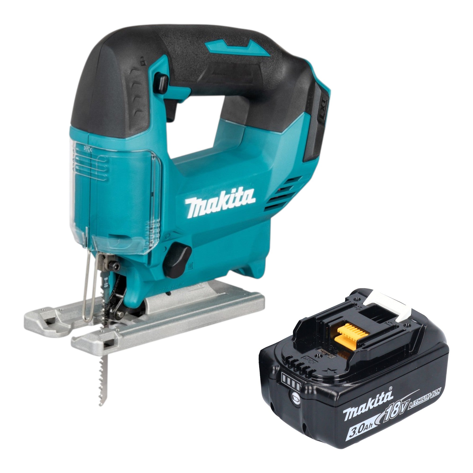 Makita DJV 186 F1 Akku Pendelhubstichsaege 18 V 1x Akku 3 0 Ah ohne Ladegeraet 0 - toolbrothers