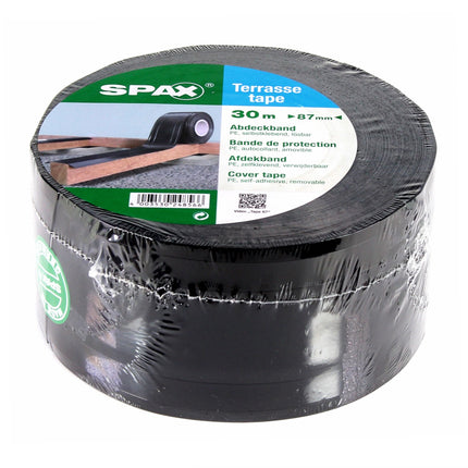 SPAX Tape 30m x 87mm Klebeband UV-resistent selbstklebend lösbar ( 5000009186419 ) - Toolbrothers