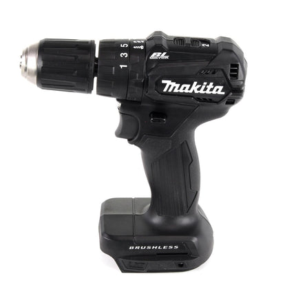 Makita DHP 483 STTK B Akku Schlagbohrschrauber 18 V 40Nm Brushless + 1x Akku 5,0Ah + Ladegerät + 101 tlg. Werkzeugset im Koffer - Toolbrothers