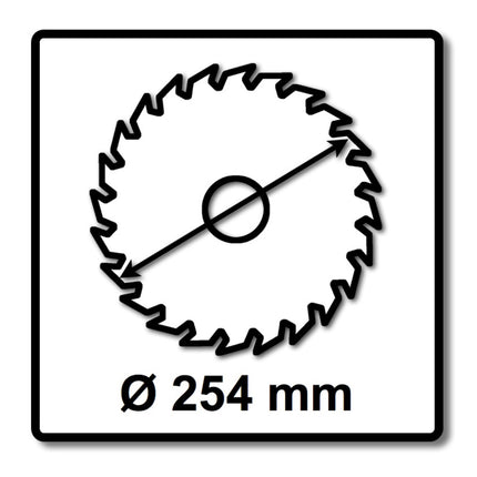 Bosch Kreissägeblatt Standard for Wood 254 x 2,2 x 30 mm 60 Zähne ( 2608837736 ) - Toolbrothers