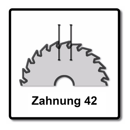 Bosch Kreissägeblatt Expert for Wood 140 x 1,3 x 20 mm 42 Zähne für Holz ( 2608644500 ) - Toolbrothers
