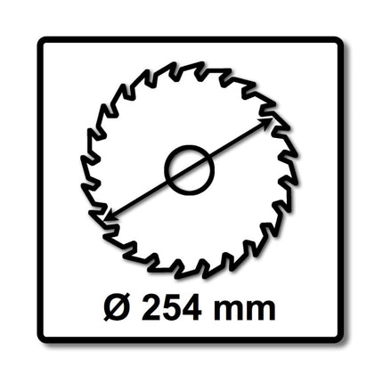 Bosch Kreissägeblatt Expert for Wood 254 x 1,6 x 30 mm 40 Zähne für Holz ( 2608644525 ) - Toolbrothers