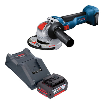 Bosch GWX 18V 10 Akku Winkelschleifer 18 V 125 mm Brushless 1x Akku 4 0 Ah Ladegeraet 0 - toolbrothers