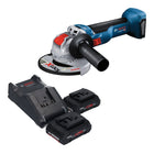 Bosch GWX 18V 10 Akku Winkelschleifer 18 V 125 mm Brushless 2x ProCORE Akku 4 0 Ah Ladegeraet 0 - toolbrothers