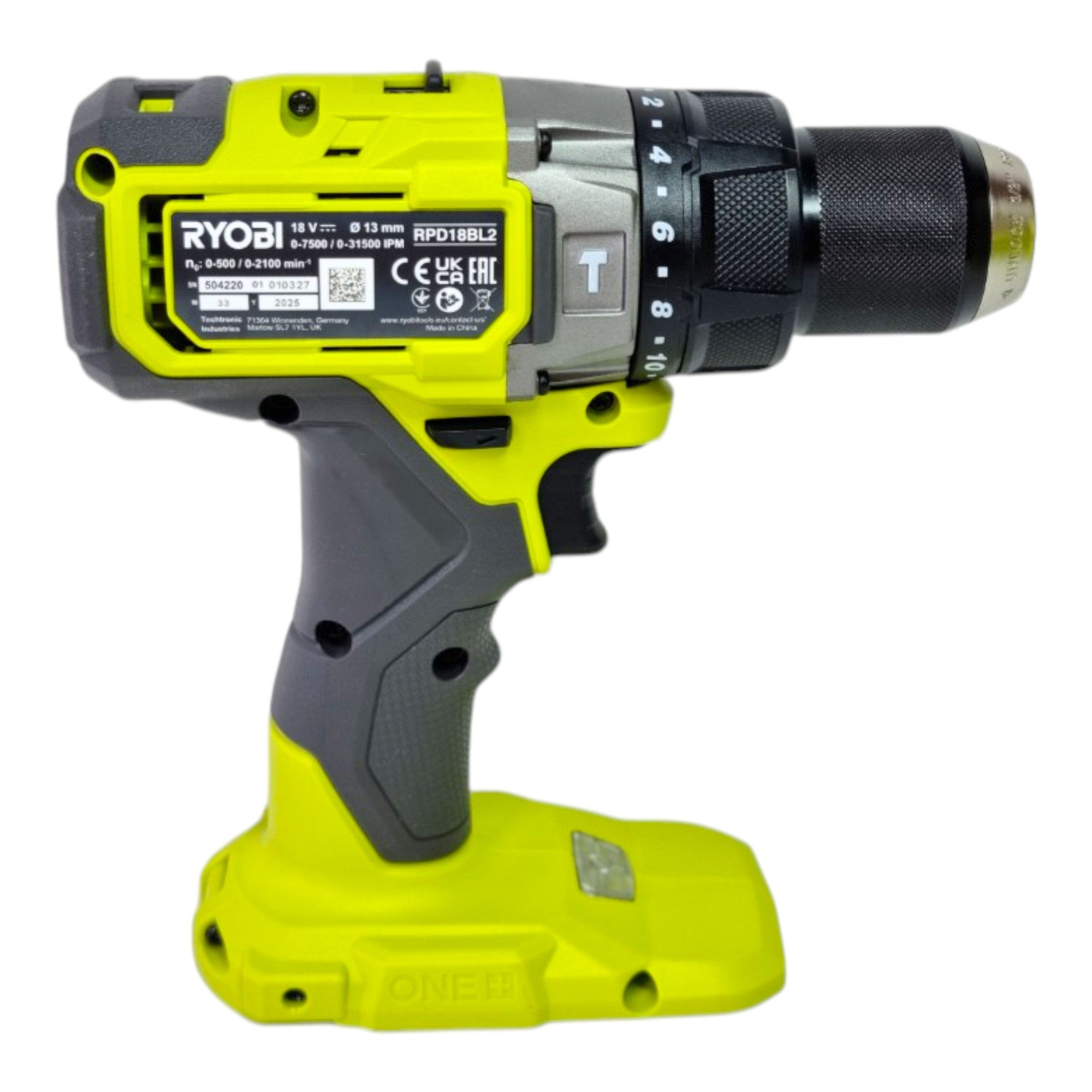 RYOBI RPD18BL2 0 Akku Schlagbohrschrauber 18 V 95 Nm Brushless 1x Akku 5 0 Ah Ladegeraet 4 - toolbrothers